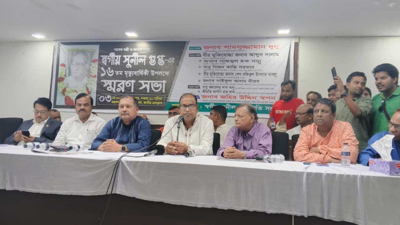 শামসুজ্জামান দুদু নির্বাচনের মাধ্যমে দেশ গণতান্ত্রিক ধারায় ফিরবে