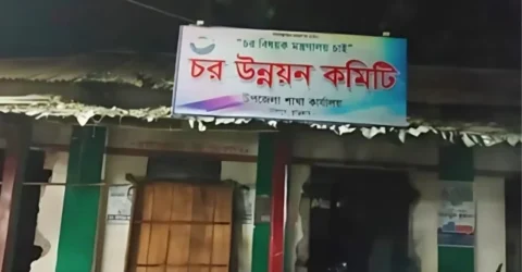 আওয়ামী লীগ কার্যালয় দখল, নতুন সাইনবোর্ড বিএনপি নেতাদের