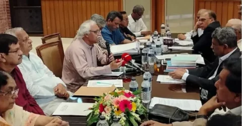 ঐকমত্য কমিশনের সঙ্গে সিপিবির বৈঠক চলছে