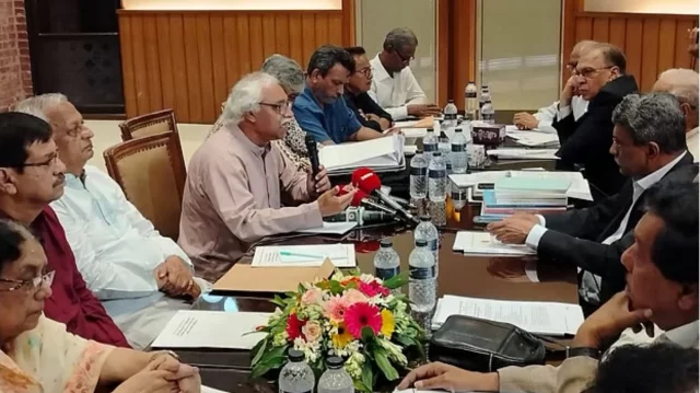 ঐকমত্য কমিশনের সঙ্গে সিপিবির বৈঠক চলছে