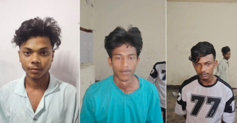 বংশালে বাসে আগুন দেওয়ার ঘটনায় তিনজন গ্রেপ্তার