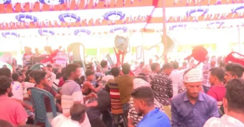ভোলায় বিএনপির দুই পক্ষের সংঘর্ষ, আহত ১২