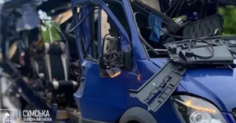 ইউক্রেনের বাসে রাশিয়ার হামলা, নিহত ৯