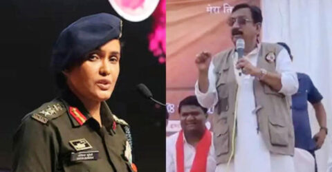 কর্নেল সোফিয়া কুরেশিকে কটাক্ষ করে বিপাকে বিজেপি মন্ত্রী