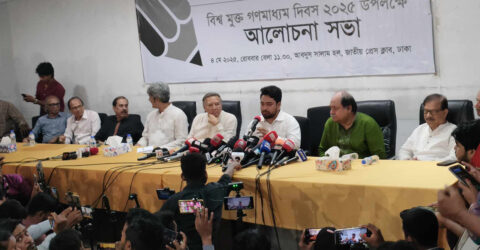 গণমাধ্যমের ওপর সরকারি হস্তক্ষেপ অনেক কমে গেছে : নাহিদ ইসলাম