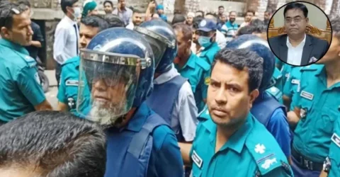 সাবেক স্বরাষ্ট্র সচিব জাহাংগীর আলমের ফের দুই দিনের রিমান্ড