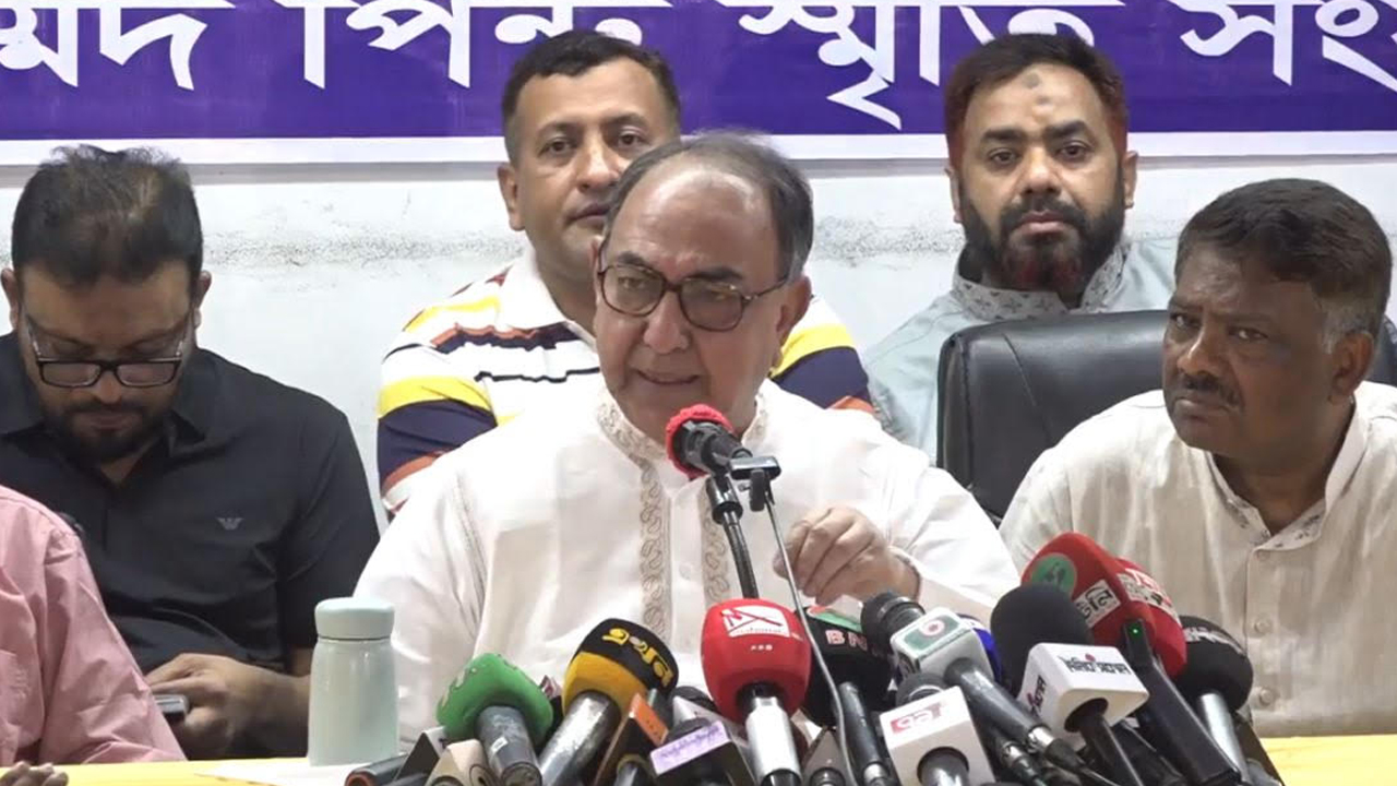 অন্তর্র্বতীকালীন সরকার দেশপ্রেমিক সরকার নয় : মির্জা আব্বাস