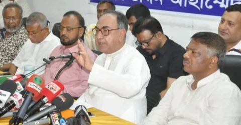 আওয়ামী লীগ নিষিদ্ধের আড়ালে দেশে সাজানো নাটকীয়তা চলছে: মির্জা আব্বাস