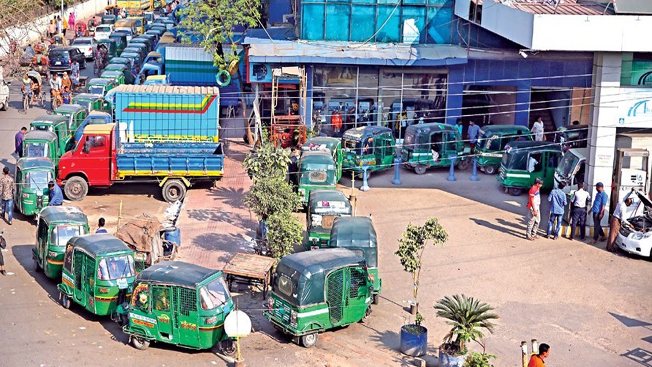 ঈদে ১৩ দিন ২৪ ঘণ্টা খোলা থাকবে সিএনজি স্টেশন