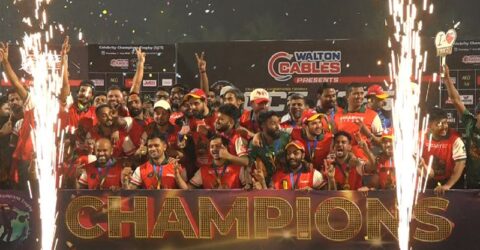 সেলিব্রিটি ক্রিকেটে চ্যাম্পিয়ন রাজ-সিয়াম-মেহজাবীনরা