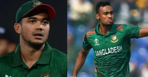 তাসকিনের চোটে সুযোগ শরিফুলের, থাকছেন শান্তও