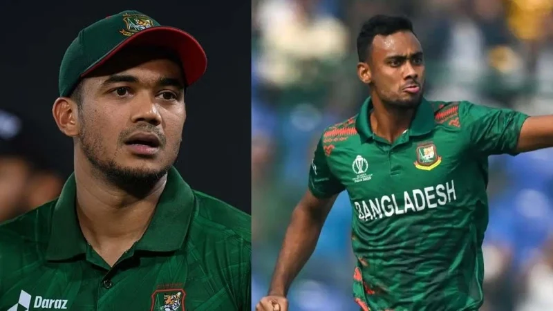 তাসকিনের চোটে সুযোগ শরিফুলের, থাকছেন শান্তও